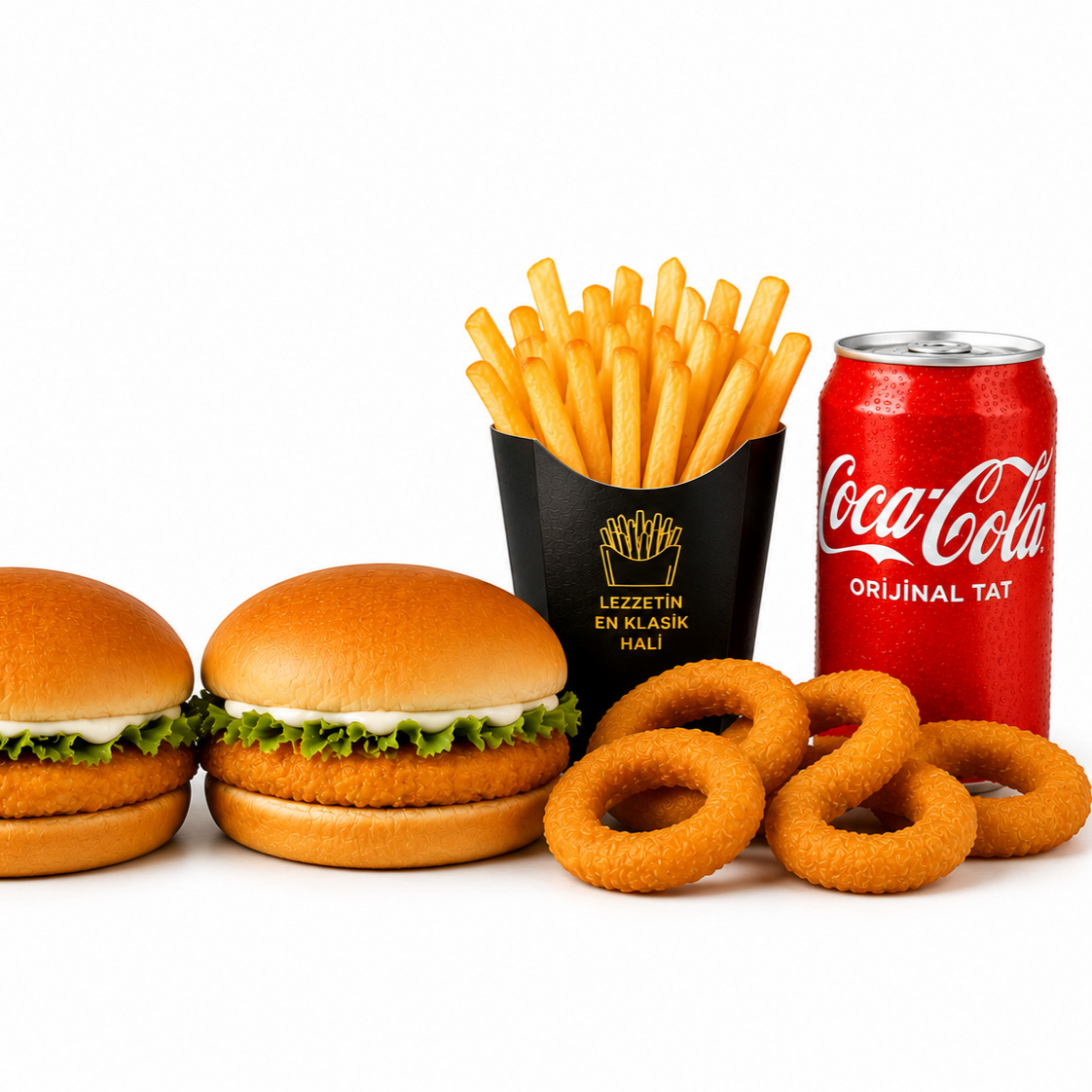 2'li Mini Chicken Burger Menü (Coca Cola)