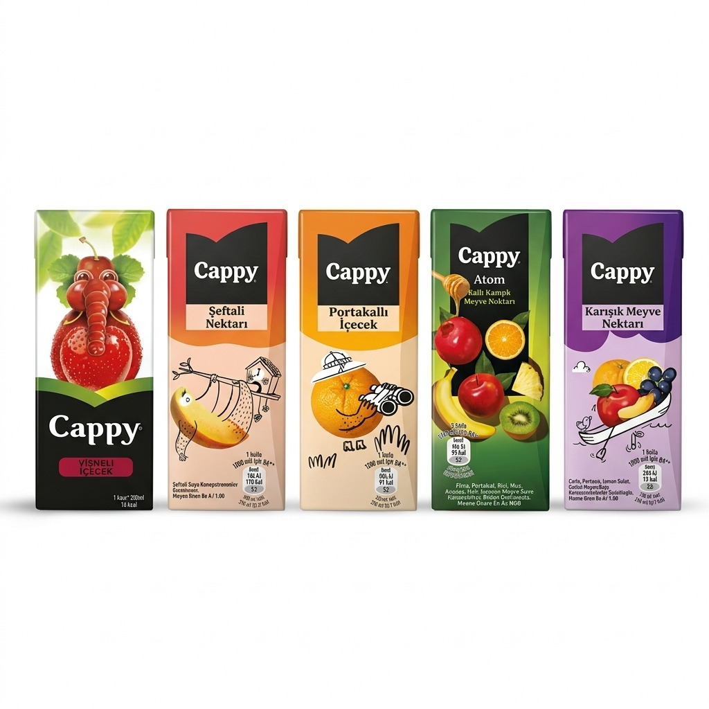 Cappy Pet Çeşitleri (200 Ml)