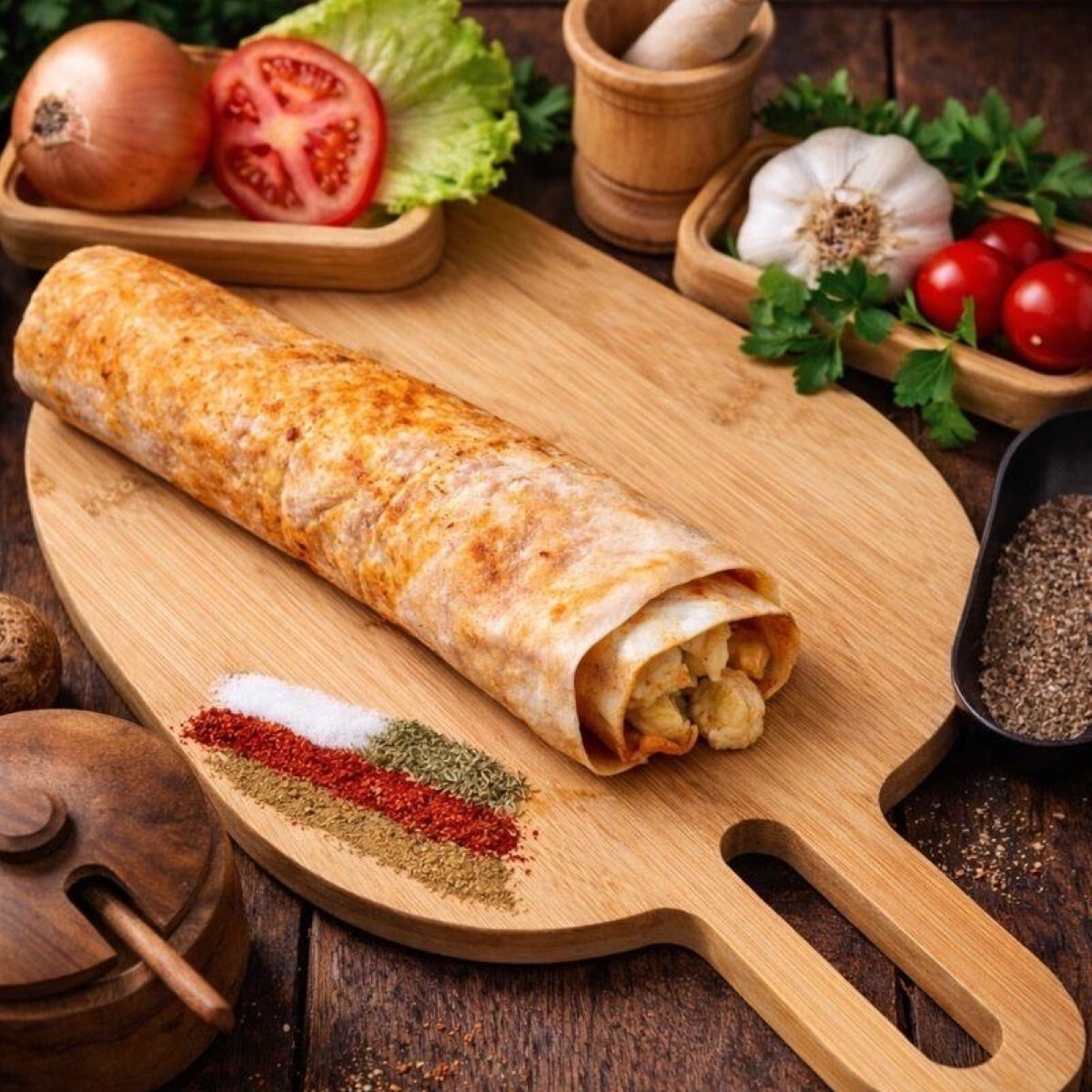 Tavuk Dürüm +Coca Cola 330 ml