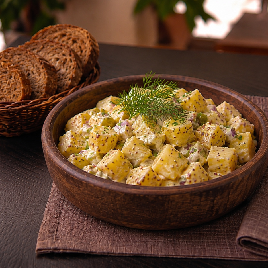 Hardallı Patates Salatası