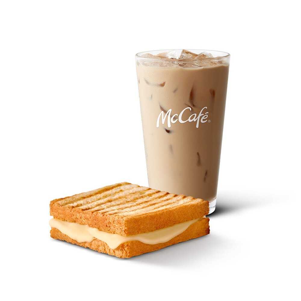 Çift Kaşarlı Tost + McCafé