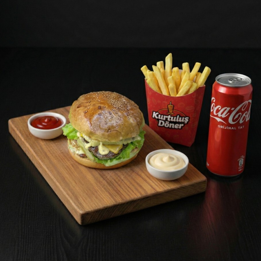 Barbekü Burger Menü