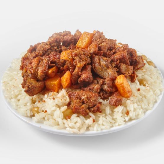 Ciğerli Pilav (1.5 Porsiyon)