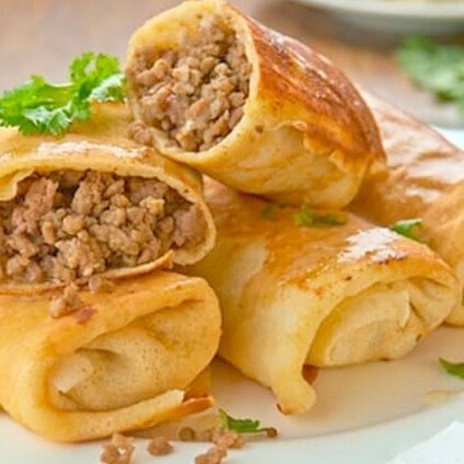 Tavuklu Krep