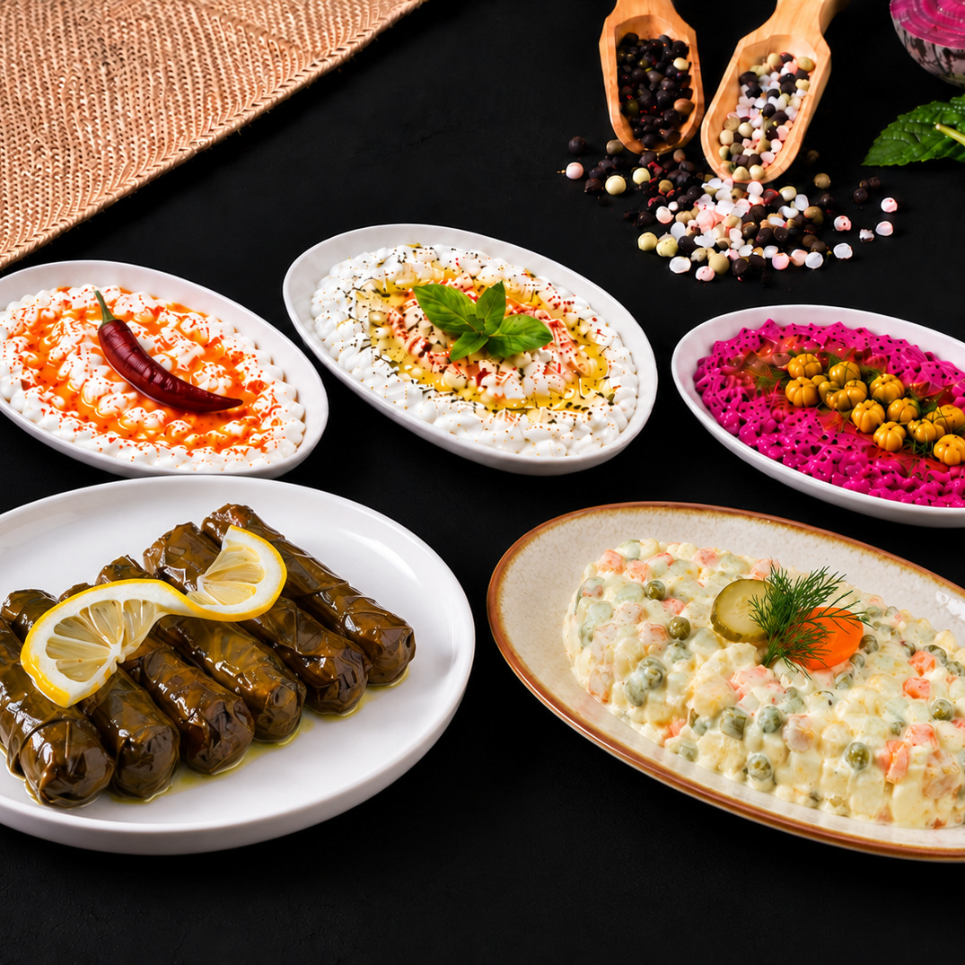 Menü Adı: Meze Keyfi + 1 Tl Meze