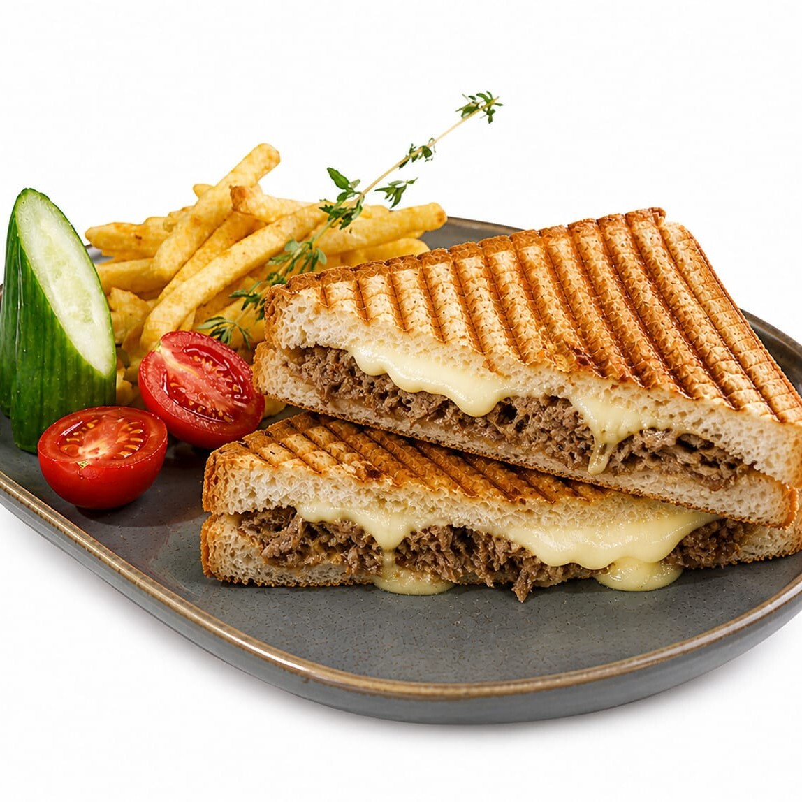Kaşarlı Kavurmalı Tost