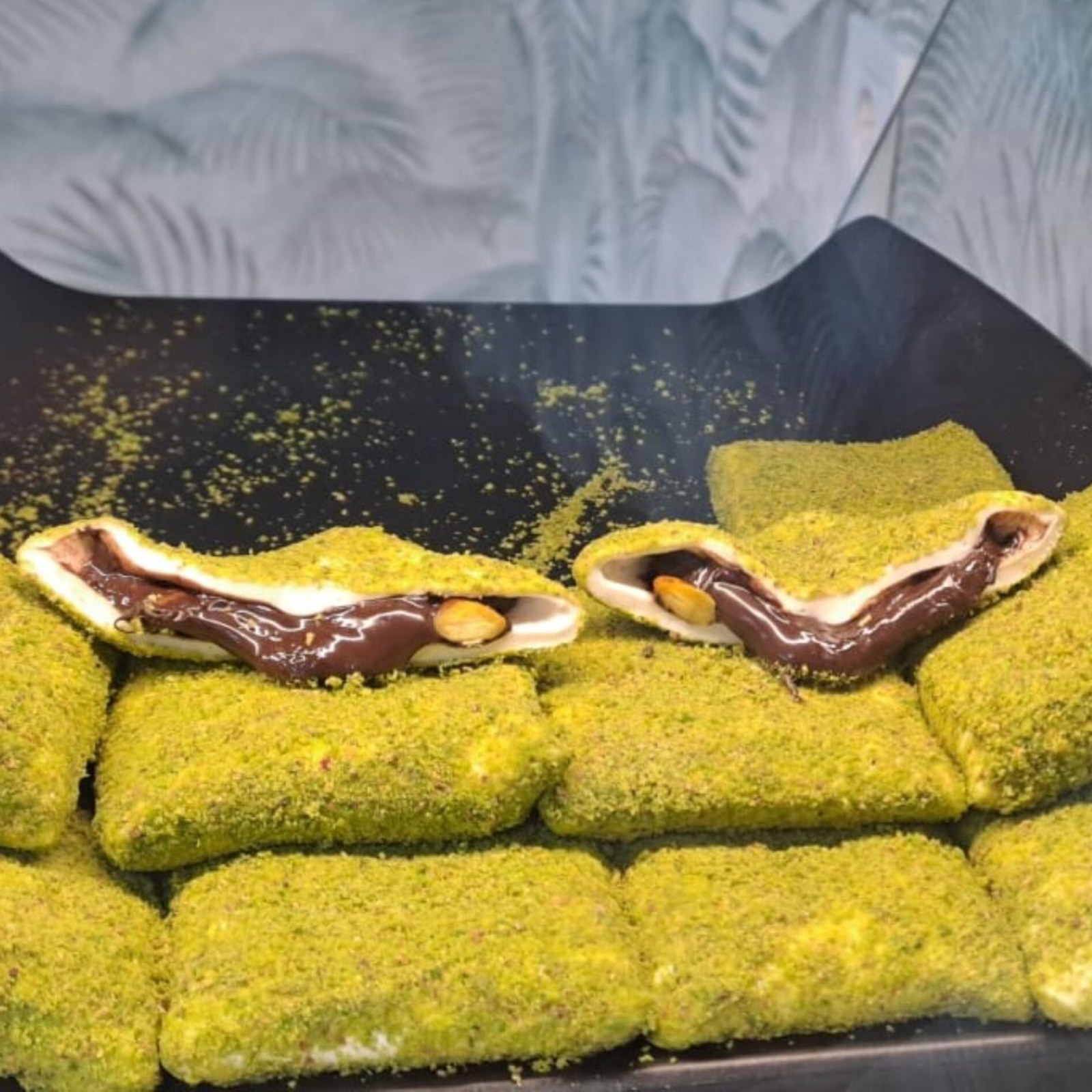 Fıstıklı Kremalı Muska Lokum (500 gr)