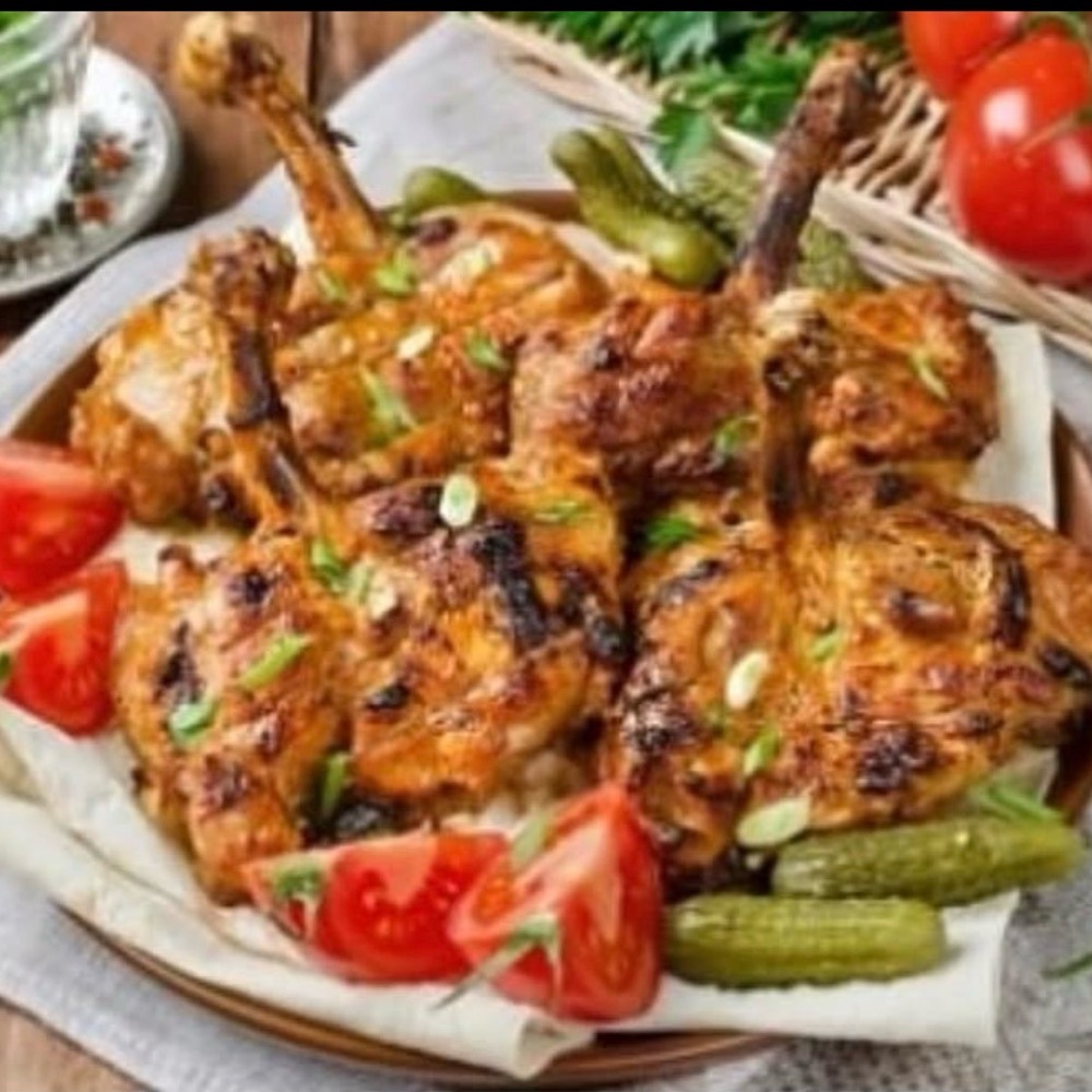 Tavuk Pirzola 1kg Izgara mangal Menü
