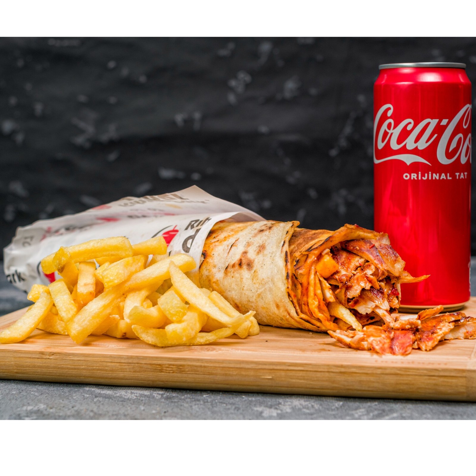 70 Gr Tavuk Dürüm Cips + Kutu İçecek Menü