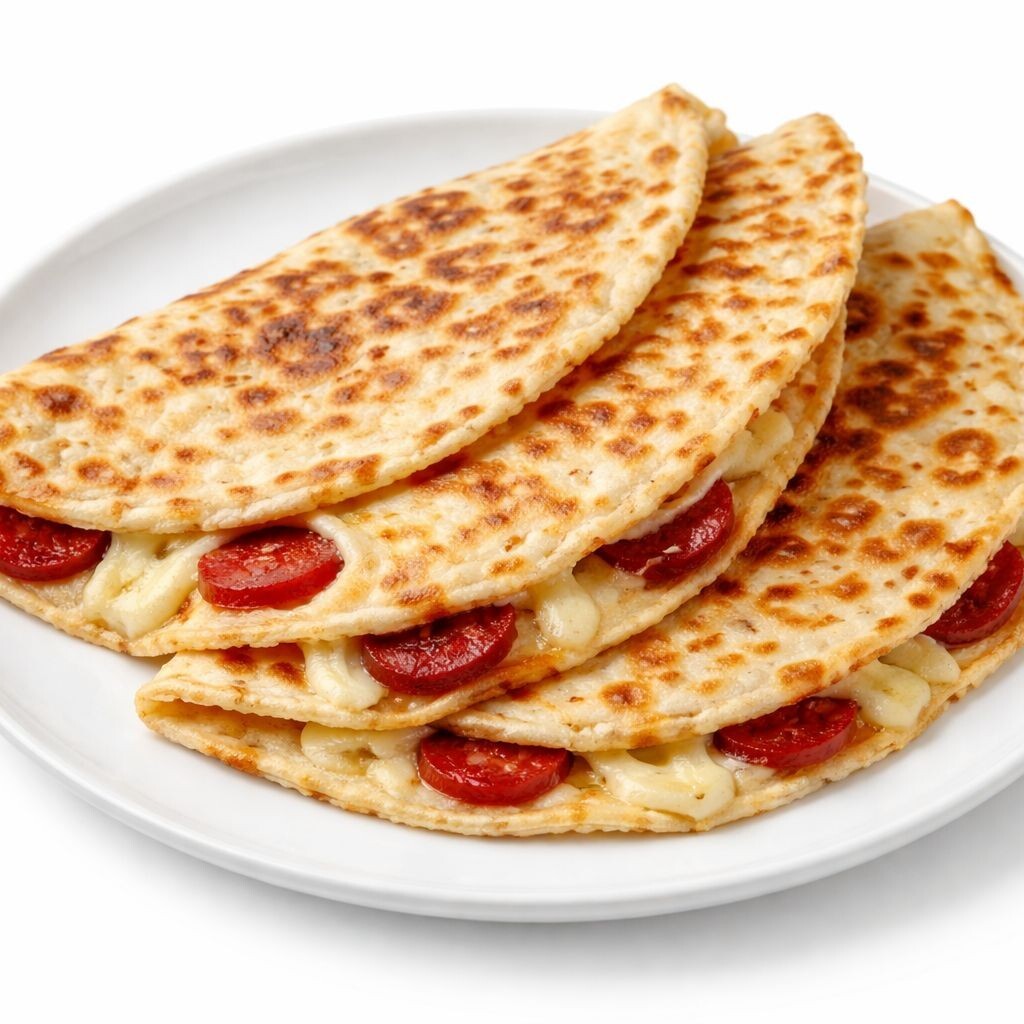 Sucuklu Kaşarlı Gözleme