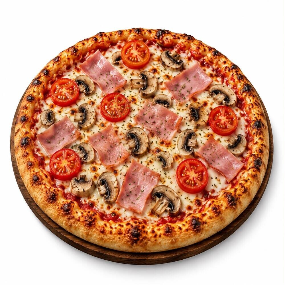 Jambonlu Pizza (Büyük Boy)