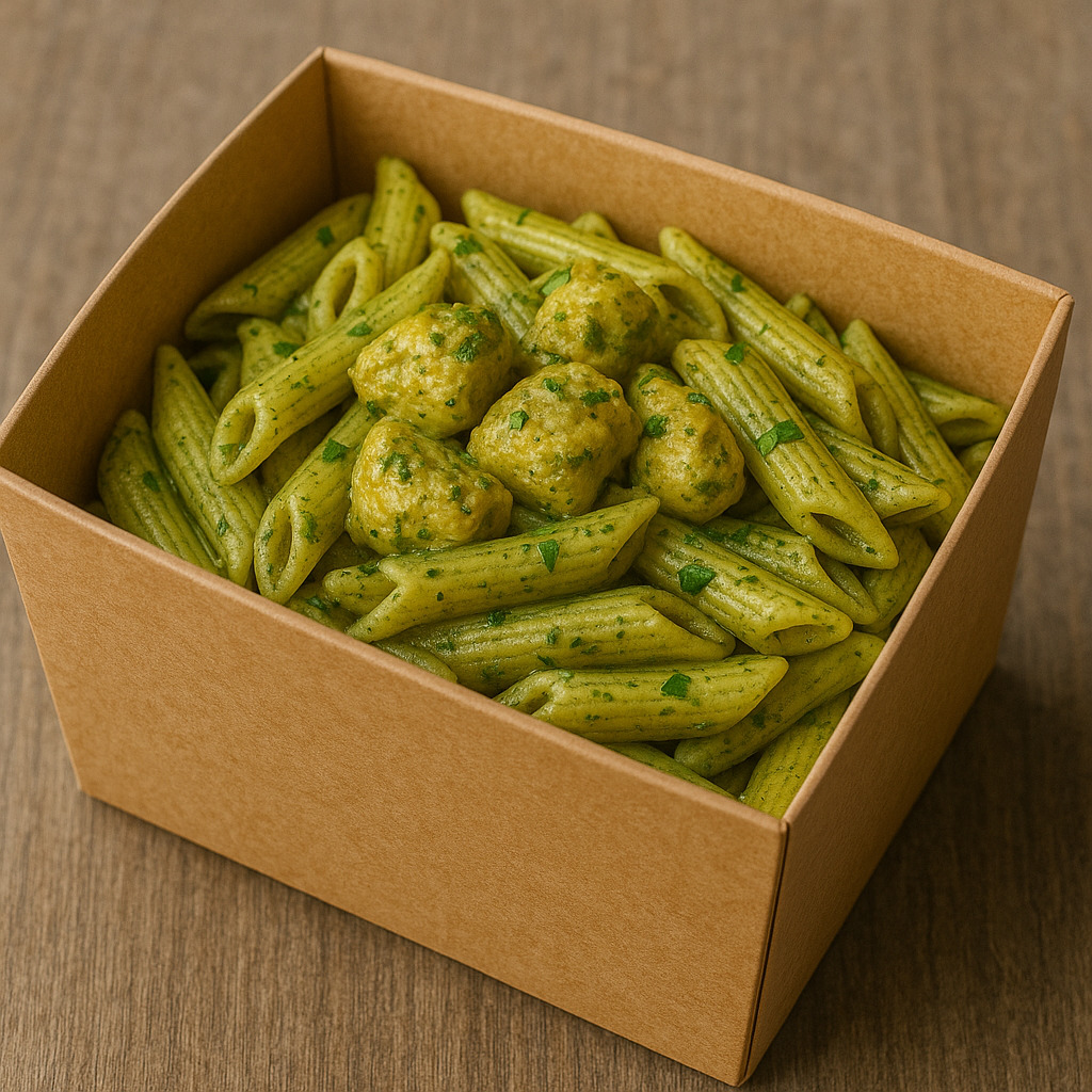 Pesto Soslu Penne Makarna