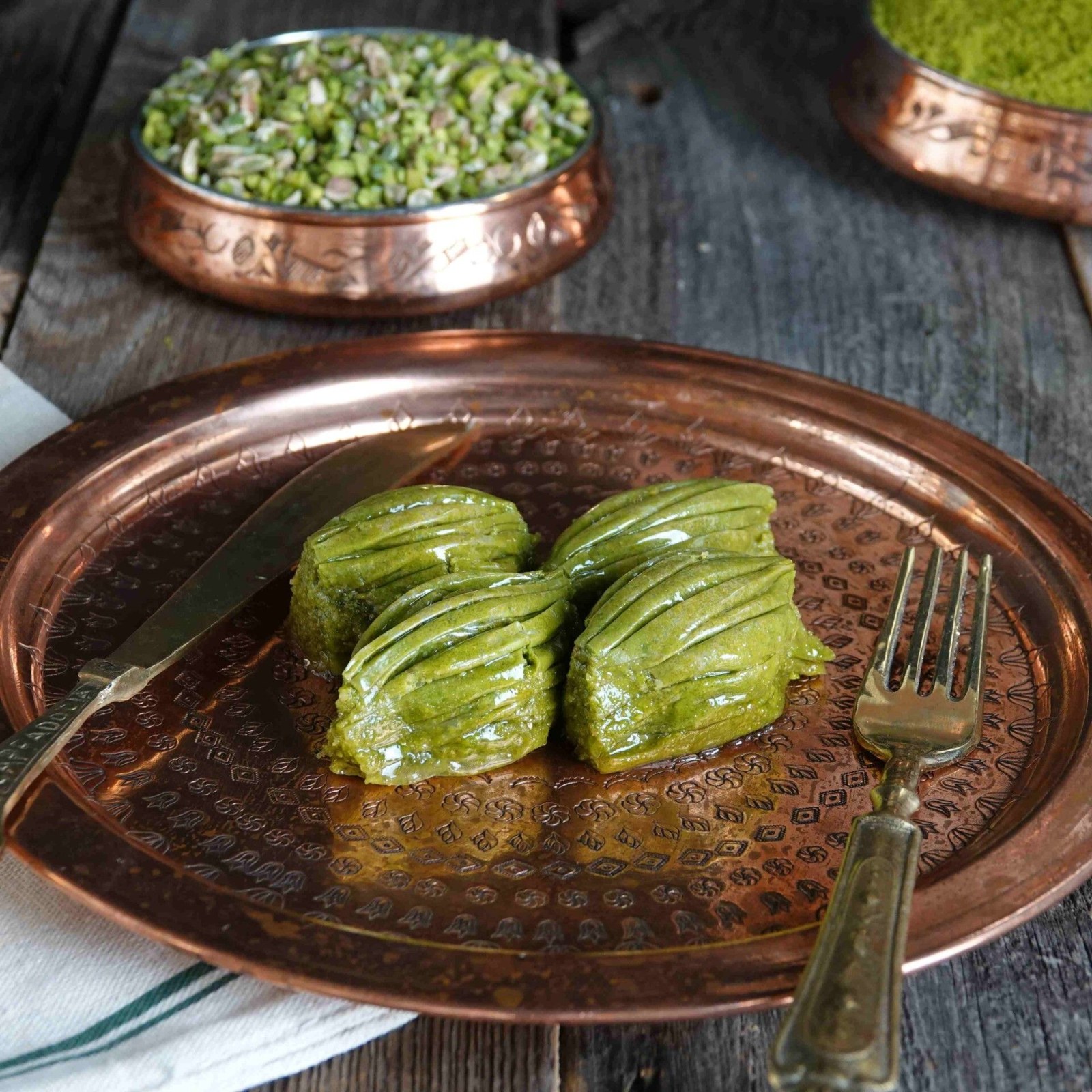 Fıstıklı Kaymaklı Midye (500 g)