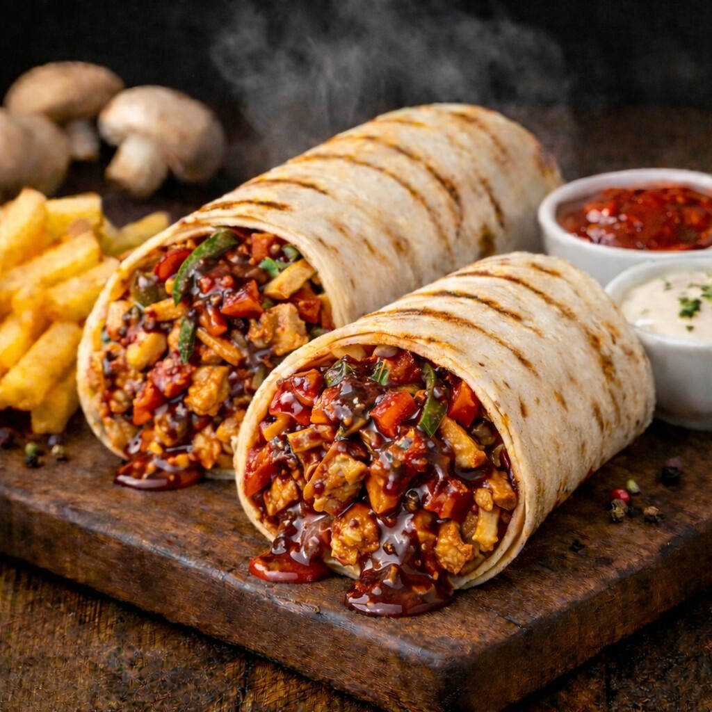 Tavuk Döner Dürüm Chipotle Soslu