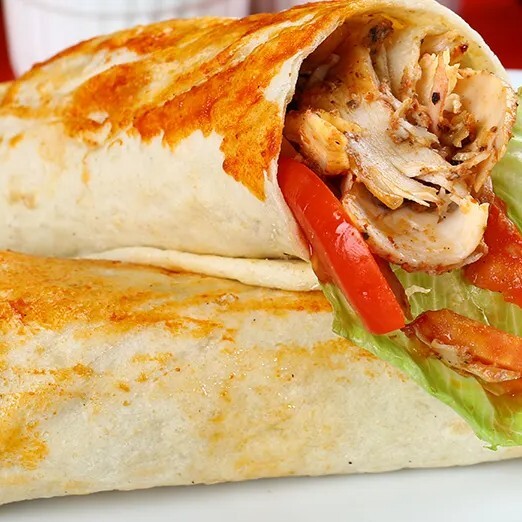 Tavuk Döner Dürüm (150 Gr.)