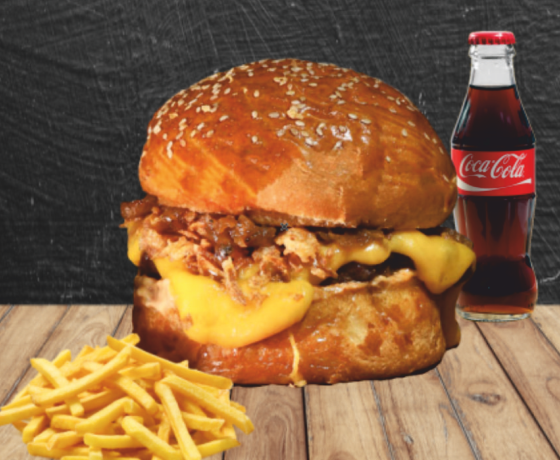 BBQ Party Burger Menü