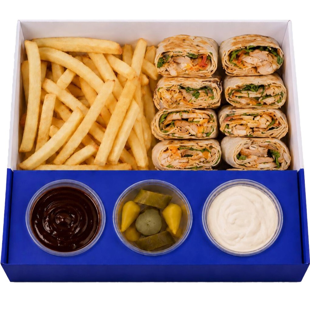 Grap Nar Soslu Tavuk Döner Box (100 gr)