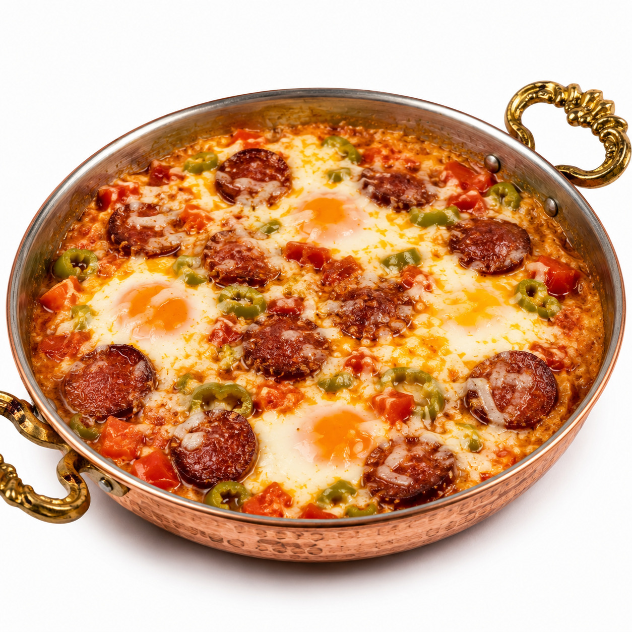 Sucuklu Kaşarlı Menemen Tek Kişilik
