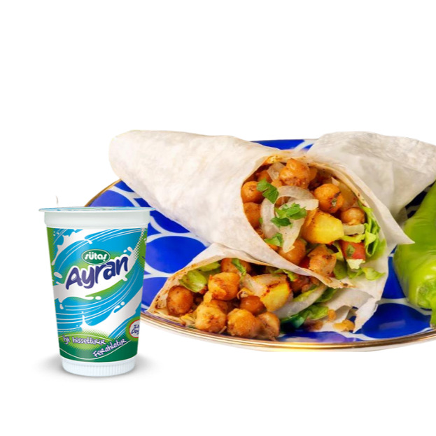 Nohut Dürüm + Ayran