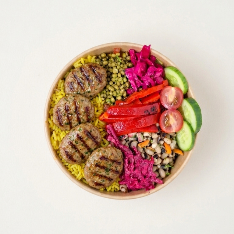 Köfteli Salata