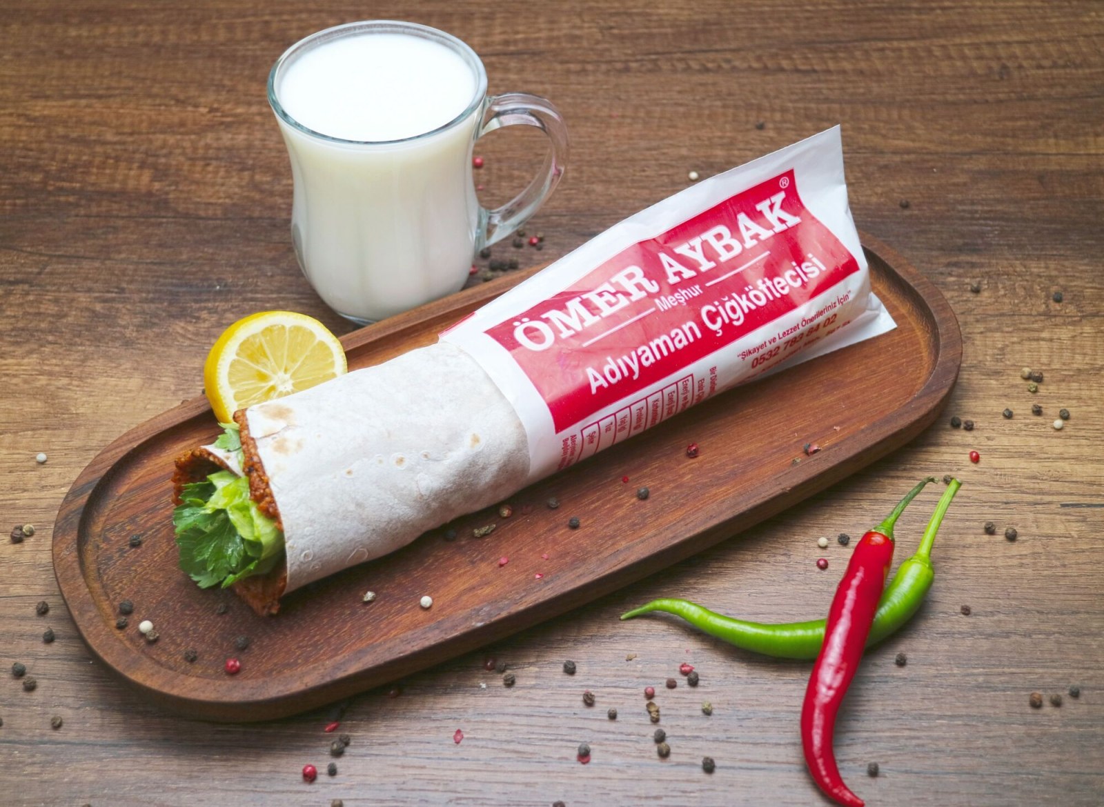 Çiğköfte Dürüm Medium (100 gr)