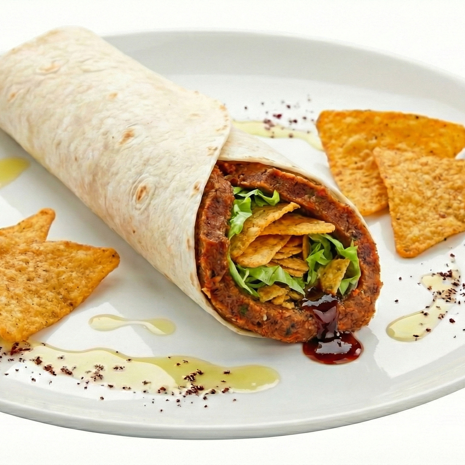 Doritoslu Double-Mega Sait Çiğköfte Dürüm (250 gr)