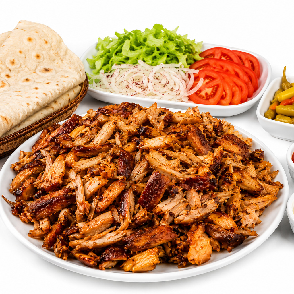 Tavuk Döner (1 Kg) (4 - 6 Kişilik) (Pişmiş)