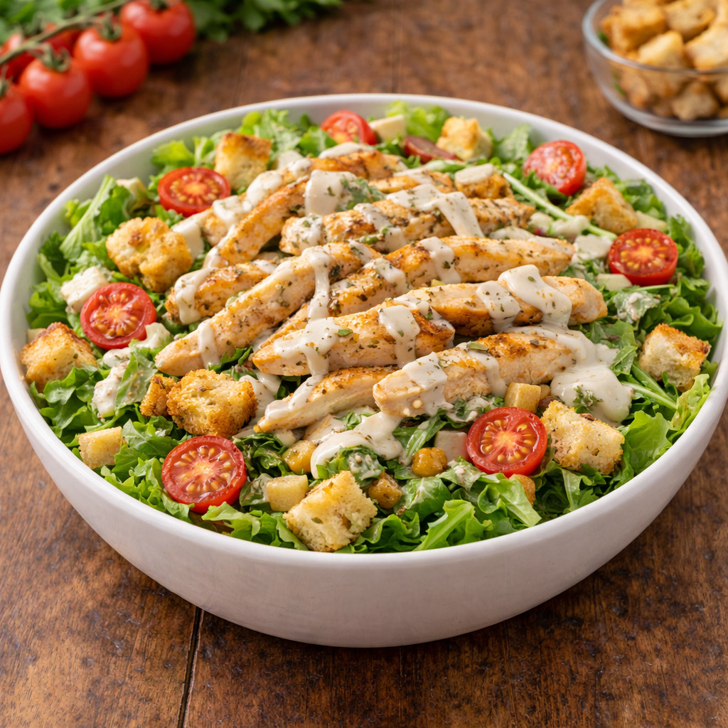 Sezar Tavuklu Salata