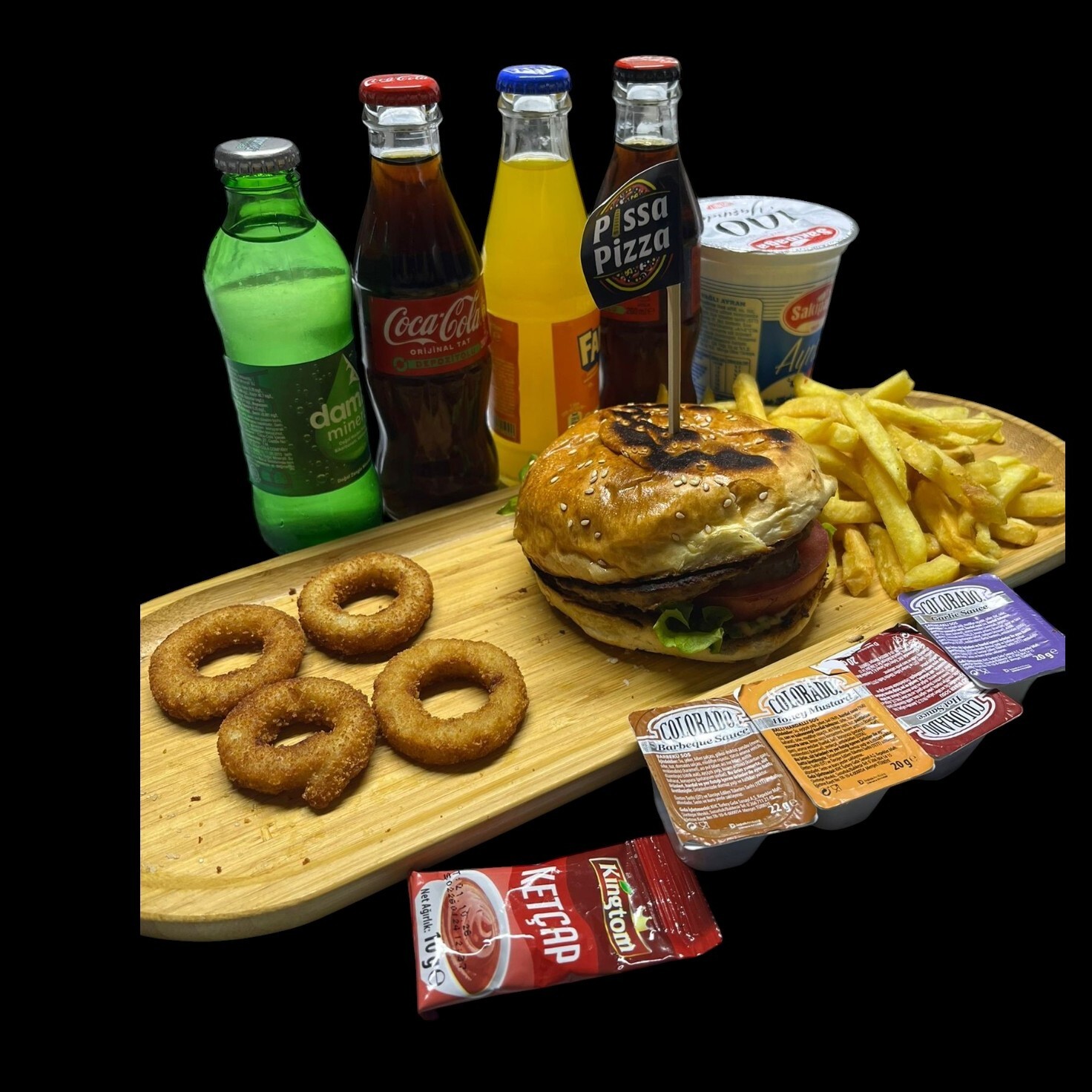 Genç Burger Menü