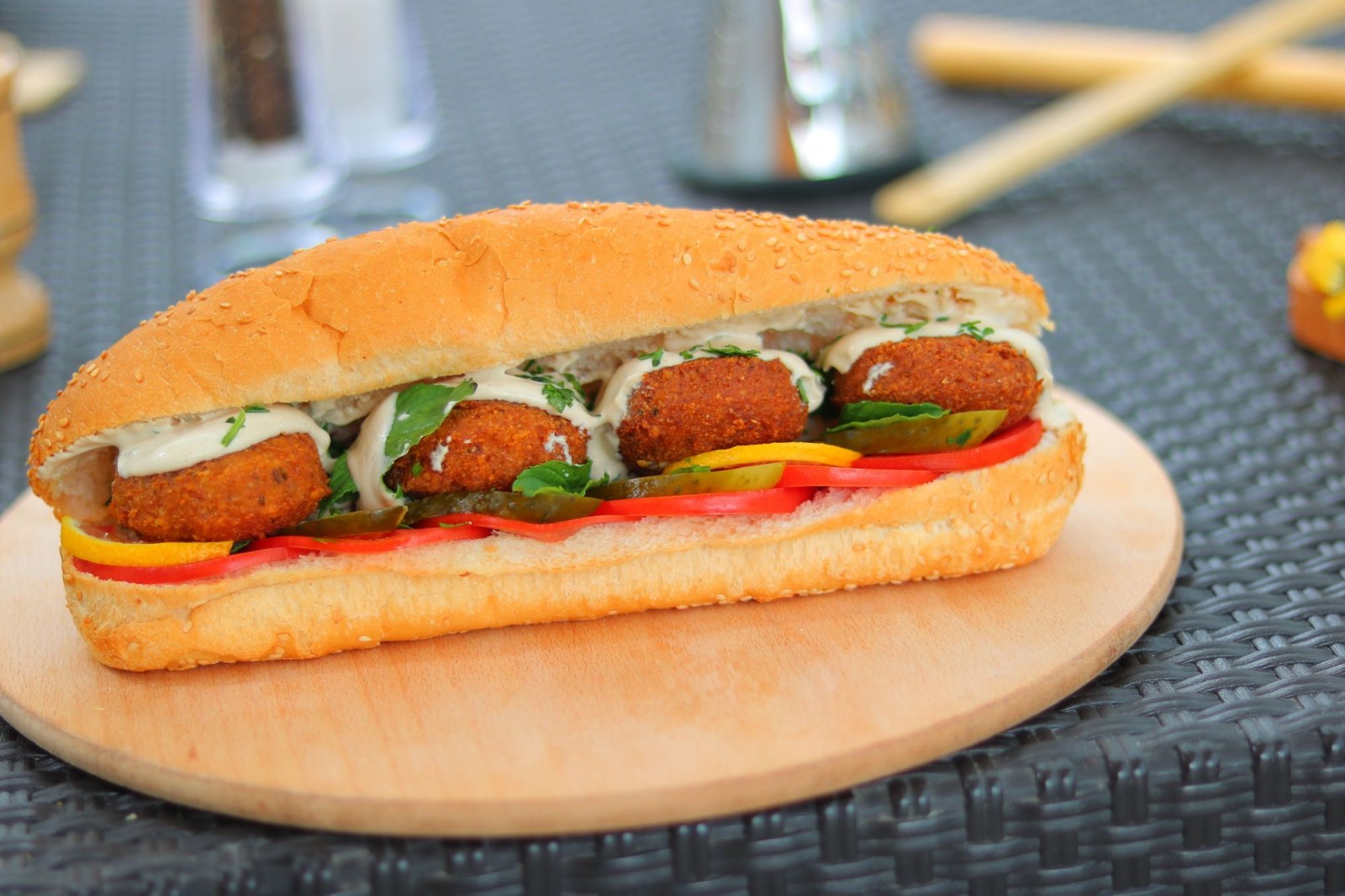 Hot Falafel Sandviç