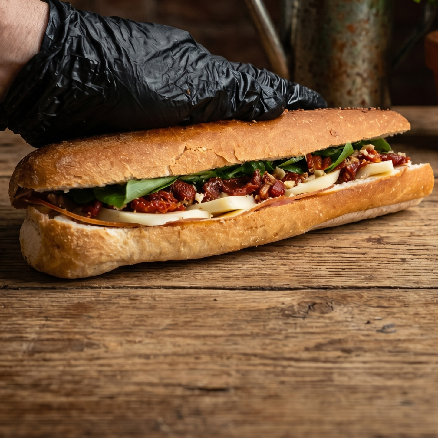 Kuru Domates & Hindi Füme (Tam Buğday) Sandwich
