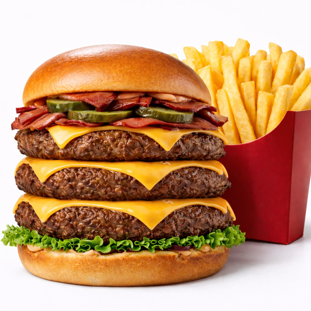 Triple Kasap Burger
