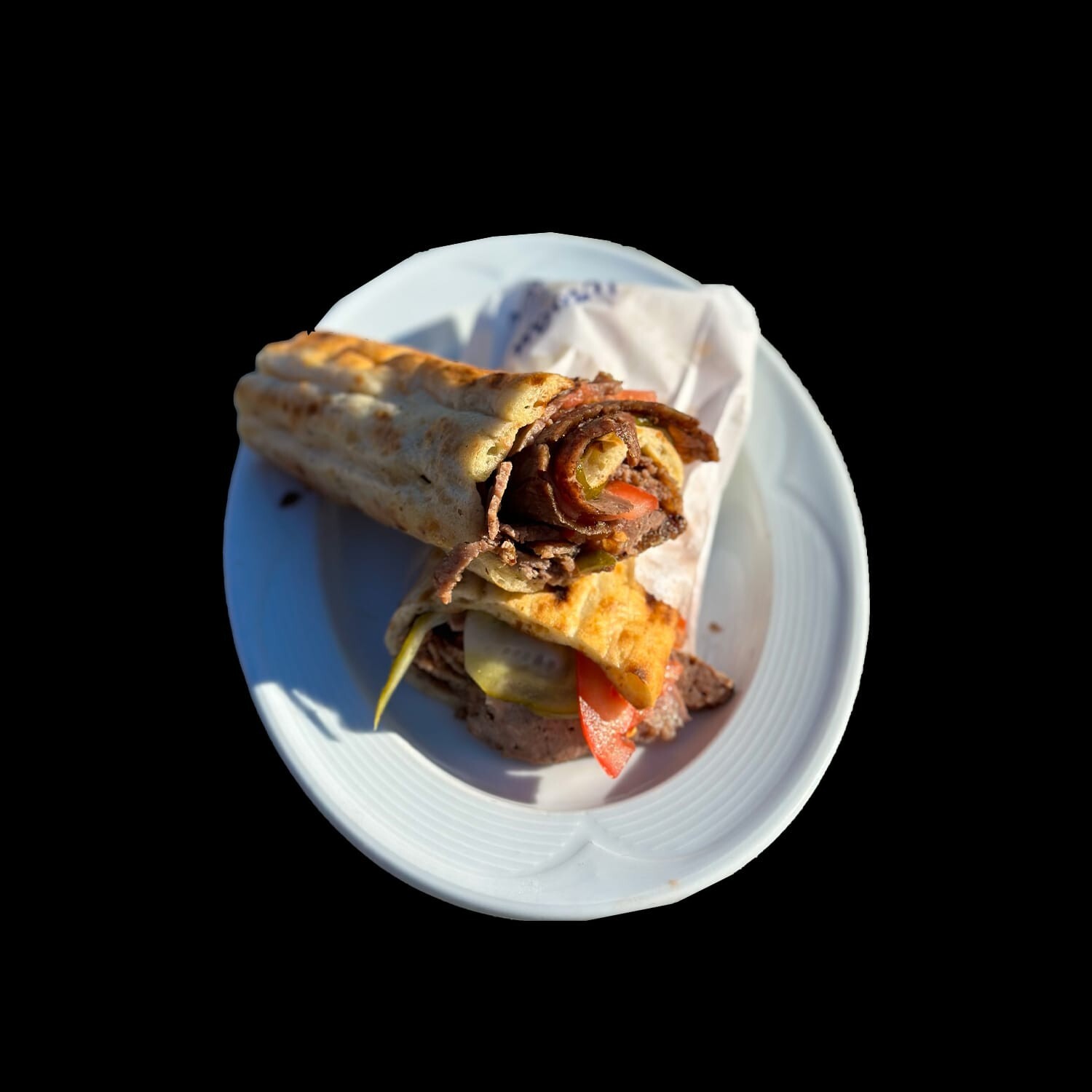 Pide Ekmek Arası Et Döner