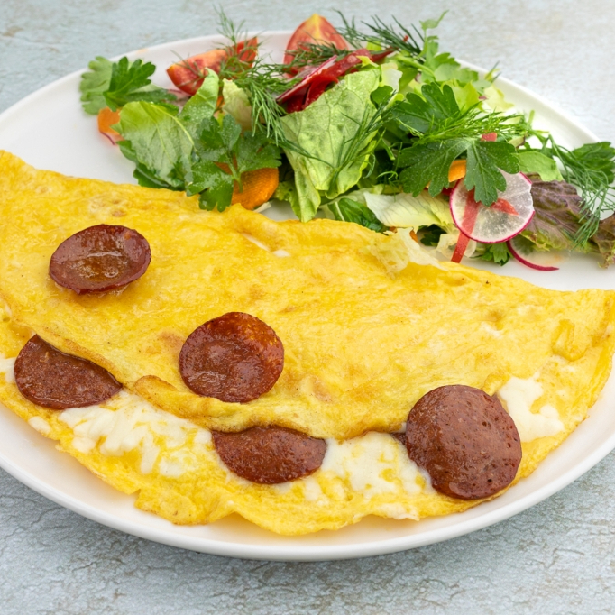Sucuklu Omlet