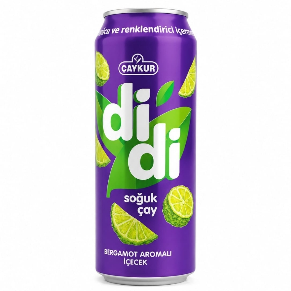 Çaykur Didi Soğuk Çay Bergamot Aromalı Kutu İçecek (500 Ml)