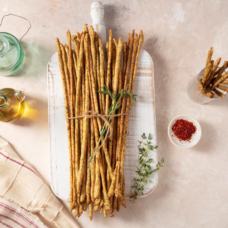 Fesleğenli Naneli Grissini Kurabiye 250g