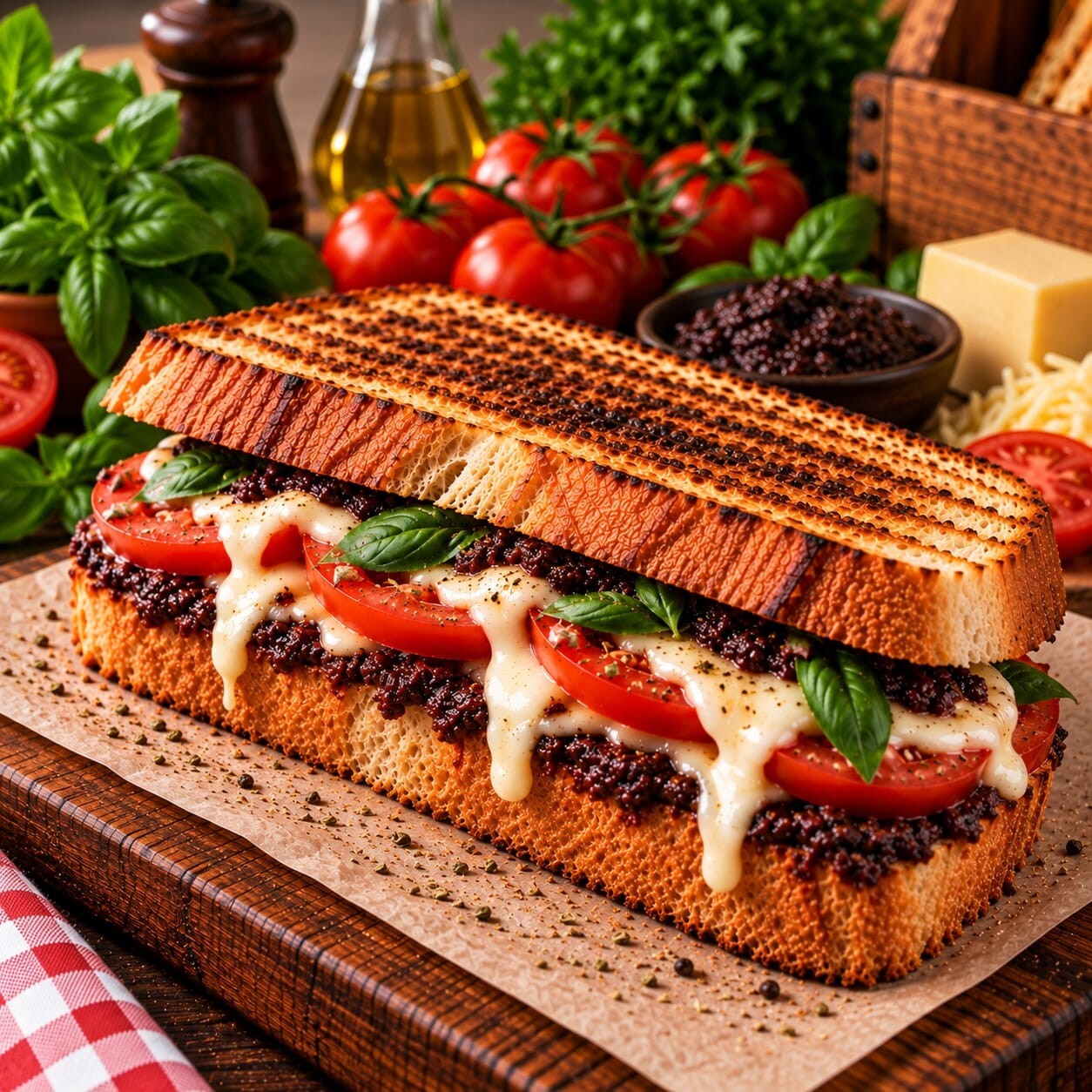 Zeytin Ezmeli Tost