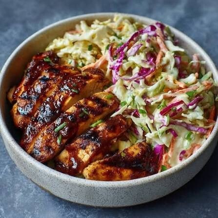 Coleslawlı Chicken Bowl