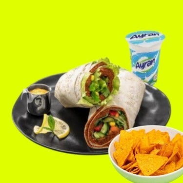 Doritoslu Dürüm + Ayran (170 ml.)