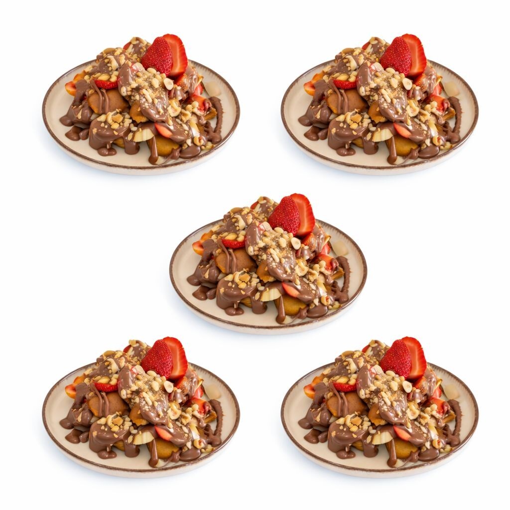 5x Classic Bubble Waffle