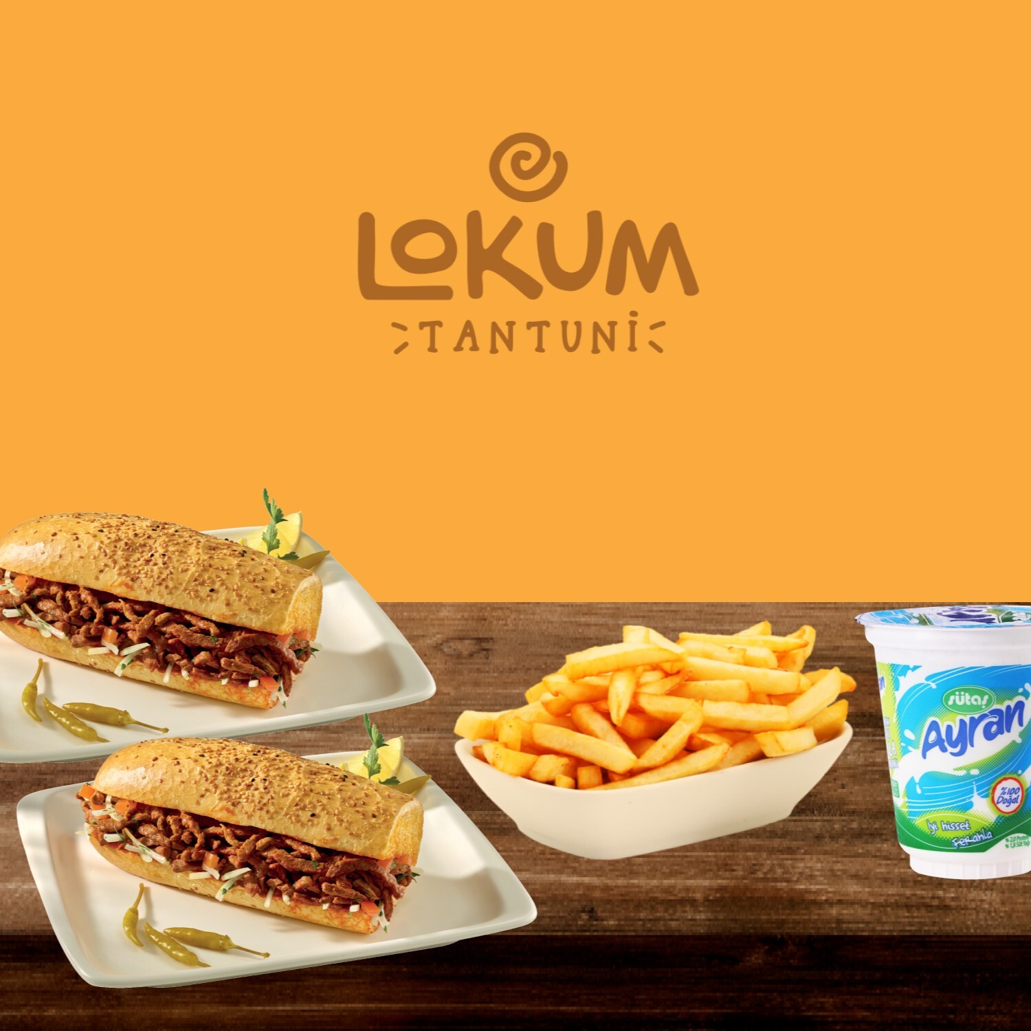 Et'li Doyuran Ekmek Menü