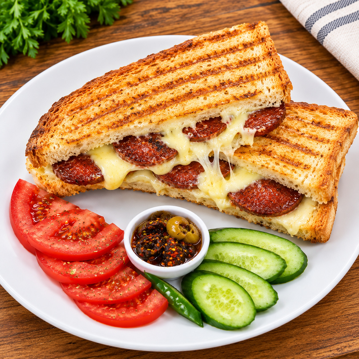 Sucuklu Tost