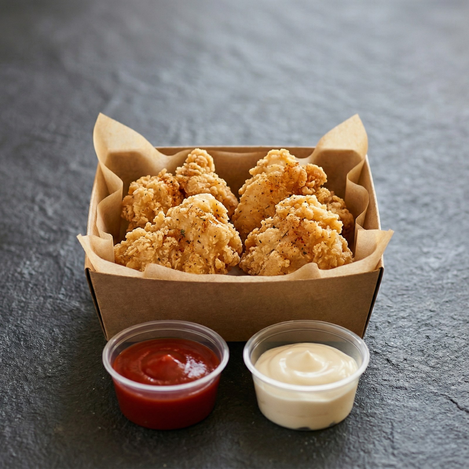 Çıtır Tavuk Topları (4'lü) -Crispy Chicken Bites (4 Pieces)