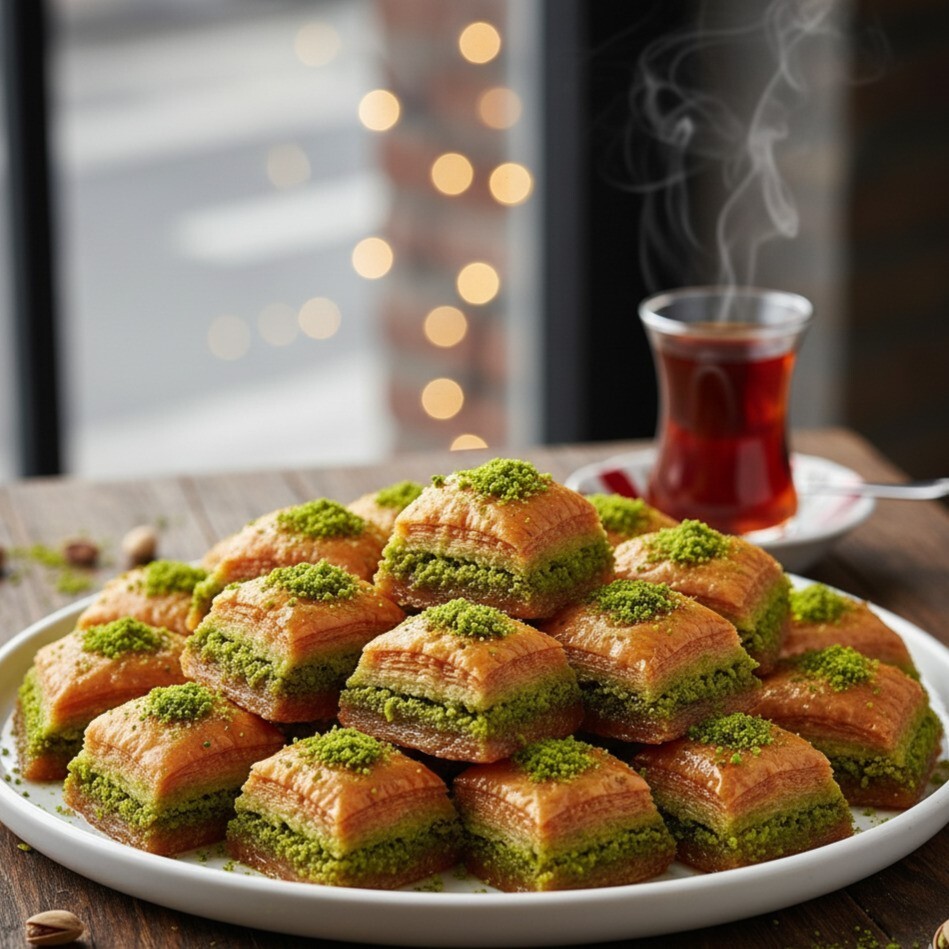 Fıstıklı Baklava (1 kg)