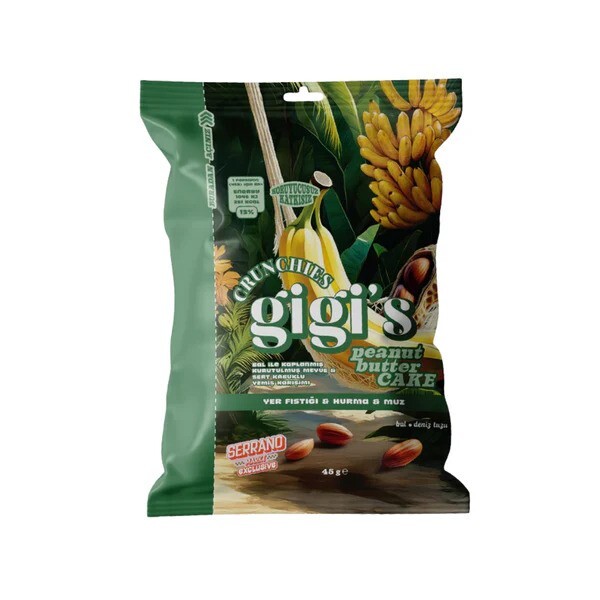 Gigi's Crunchies Peanut Butter 45 Gr