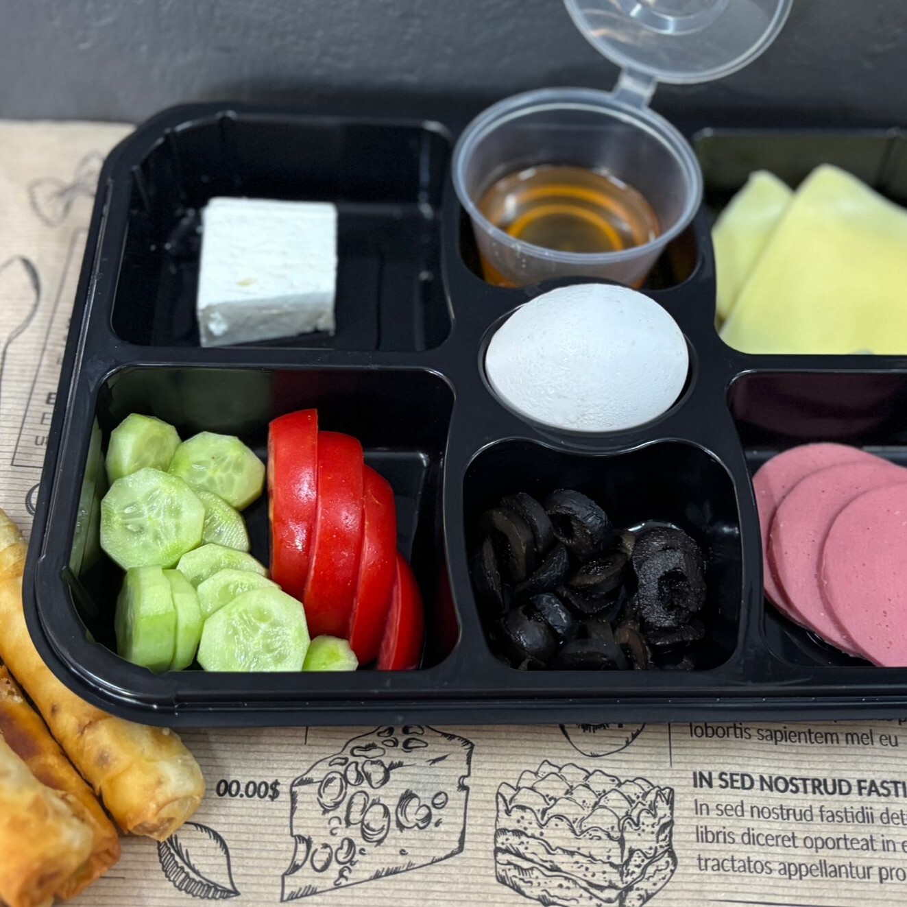 Sigara Börekli Kahvaltı Tabağı