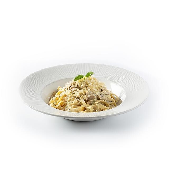 Kremalı Mantarlı Fettuccine