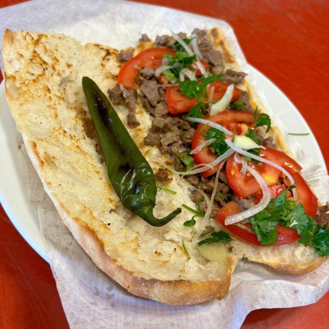 Kuzu Kavurma Ekmek