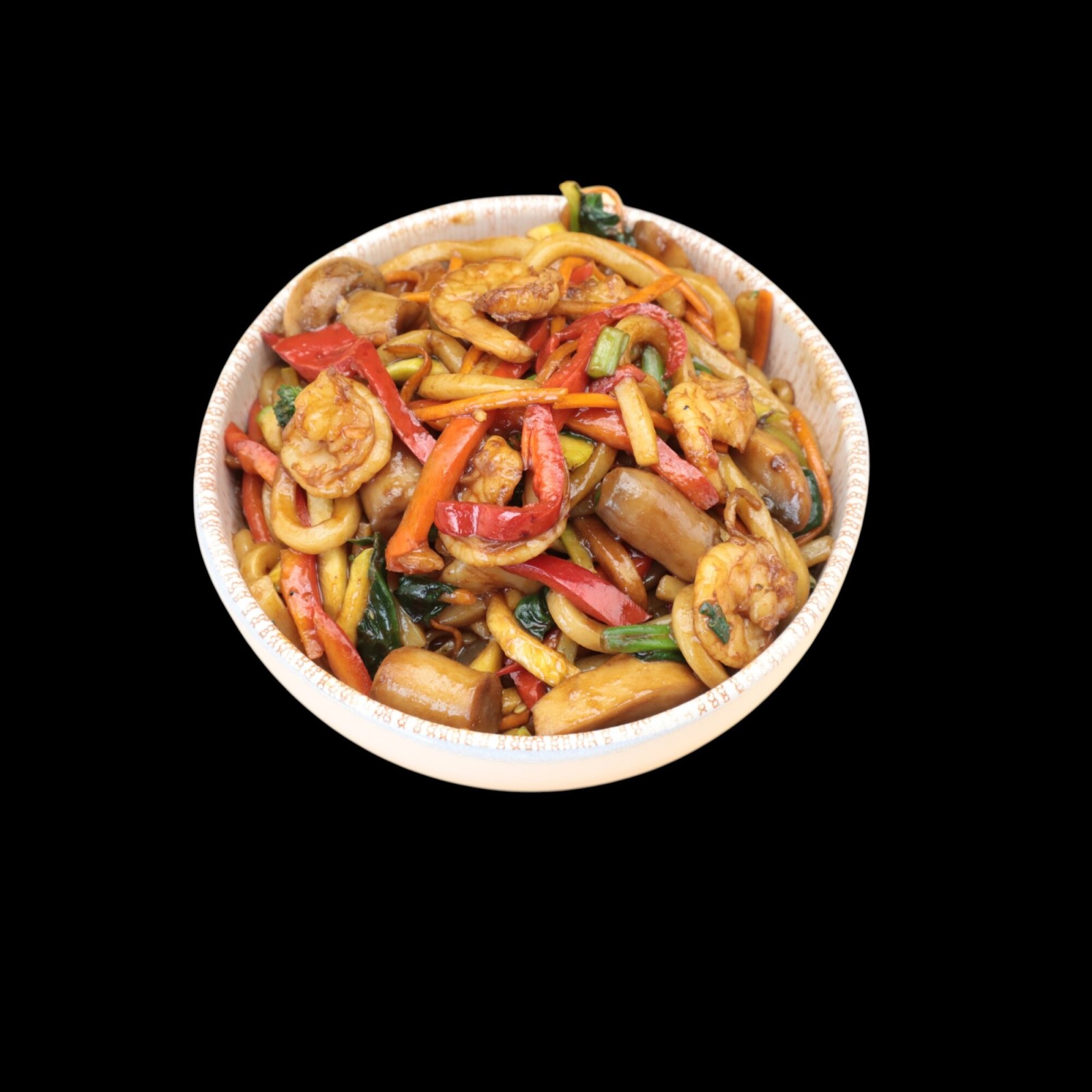 Karidesli Sebzeli Udon
