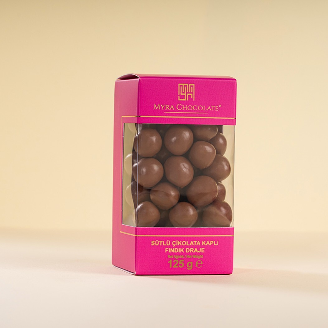 Sütlü Çikolata Kaplı Fındık Draje (125 G)